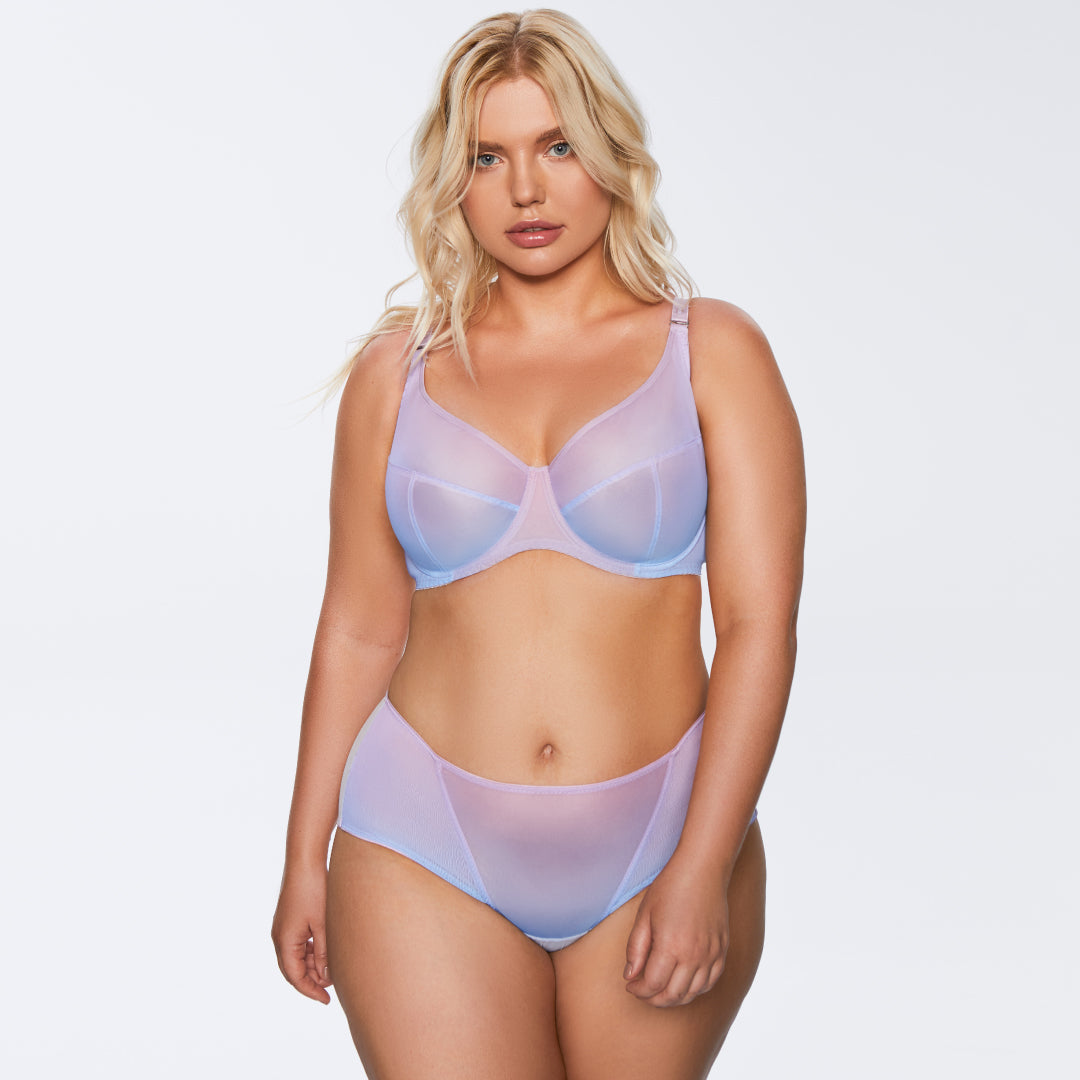 Sheer Mesh Full Busted Bra Kinga Digital