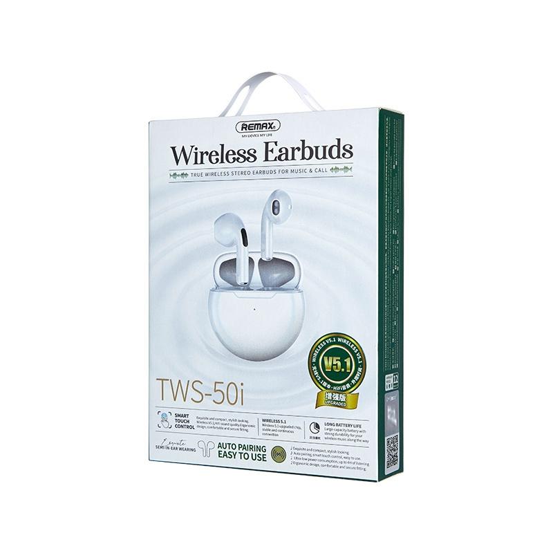 NNEIDS True Wireless Stereo Bluetooth 5.0 Earphones - White