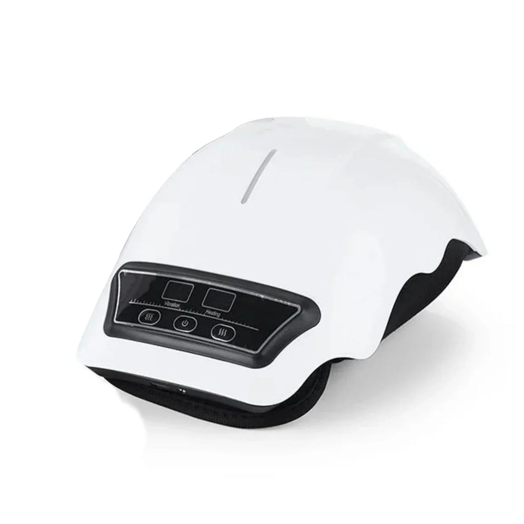 Wireless Heated Knee Massager – Electric Heating Massage Knee Pad White