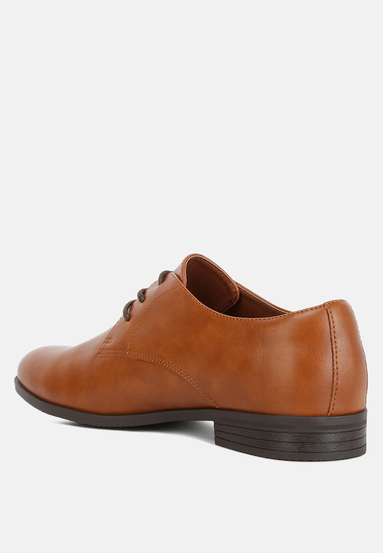 Finch Men's Minimalist Derby Shoes-2