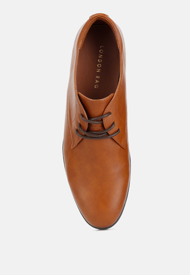 Finch Men's Minimalist Derby Shoes-3