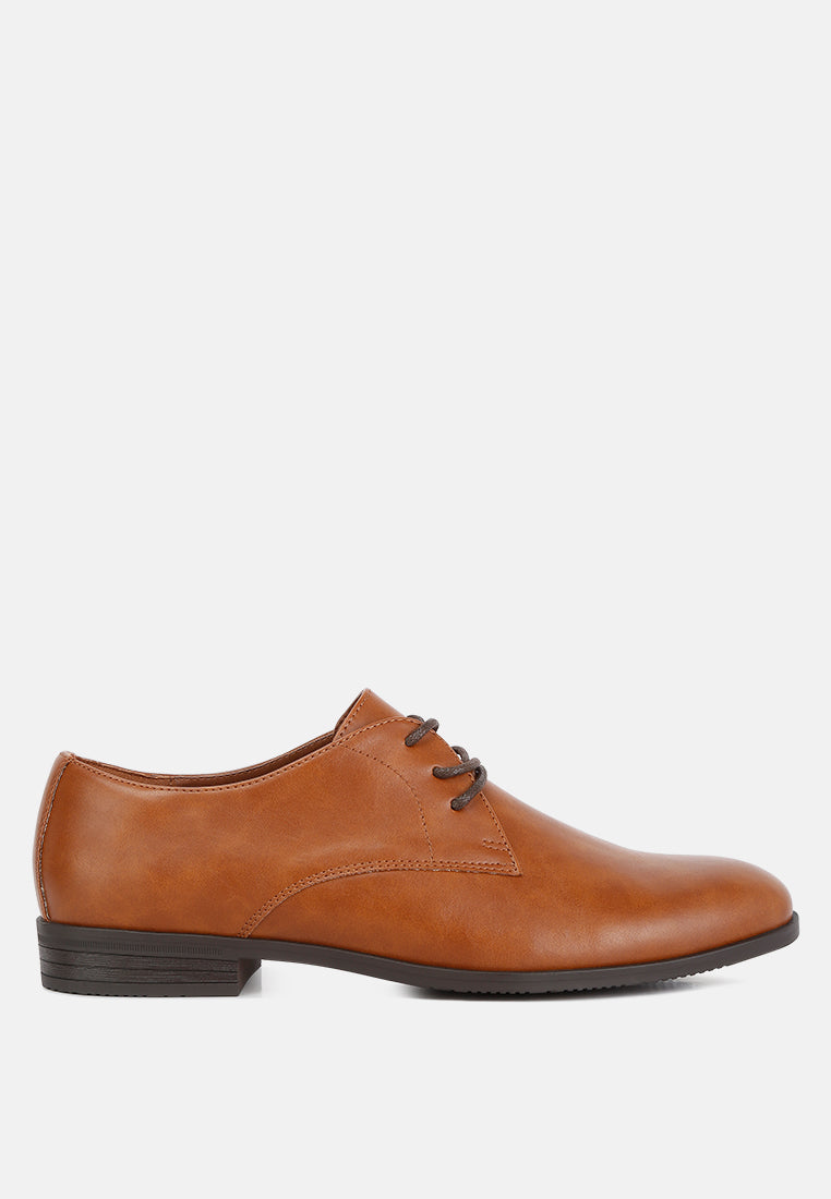 Finch Men's Minimalist Derby Shoes-0