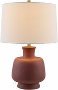 Gifflenga Brick Red Table Lamp