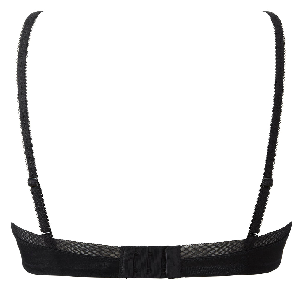 Sheer Molded Bra Gossard Glossies Black