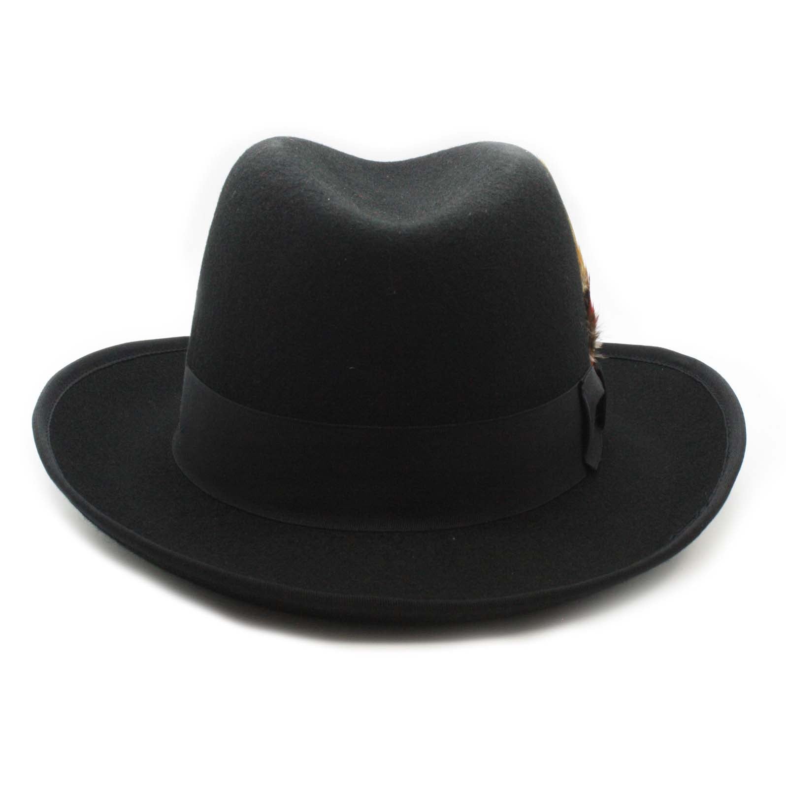 Premium Black Godfather Hat