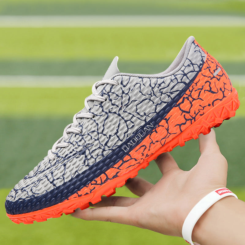 zapatillas de futbol Outdoor Indoor Wholesale HG Turf Men Leather Football Boots Shoes 2023