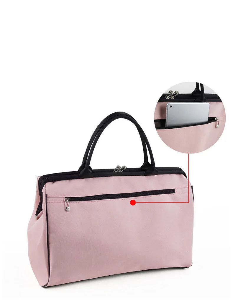 NNEOBA Travel Gym Duffel Bag Pink