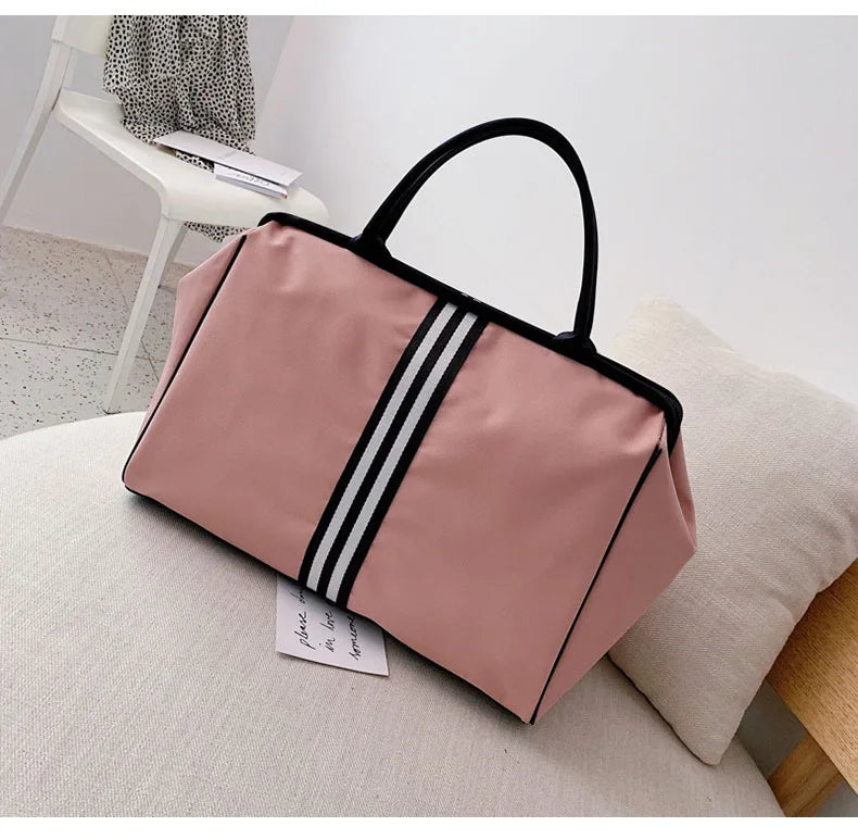 NNEOBA Travel Gym Duffel Bag Pink