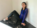 Shine Black Leggings