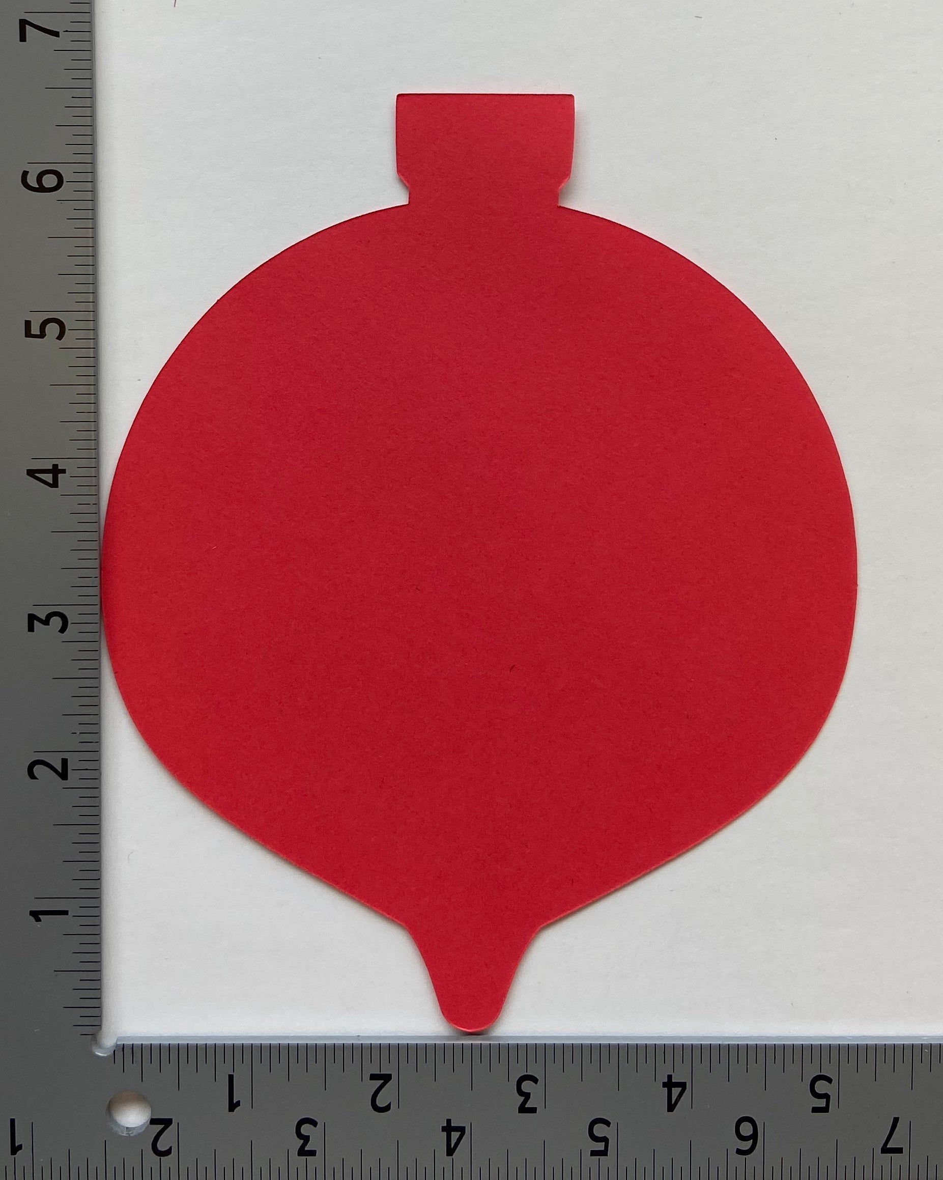 SHAPES ETC. Ornament Assorted Color Creative Cut-Outs- 5.5"