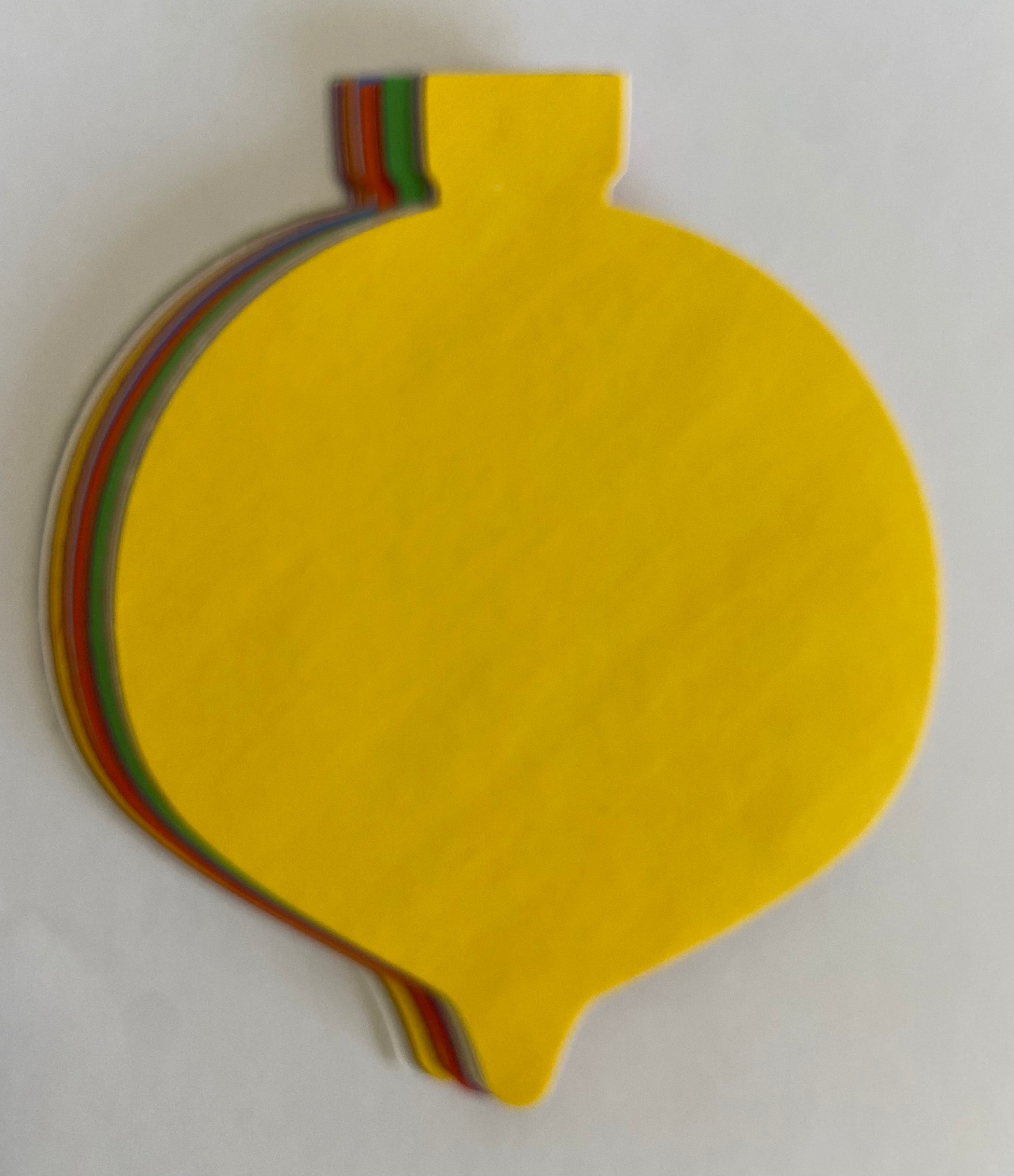SHAPES ETC. Ornament Assorted Color Creative Cut-Outs- 5.5"