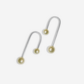 Tube w/ Freshwater Pearl Earrings