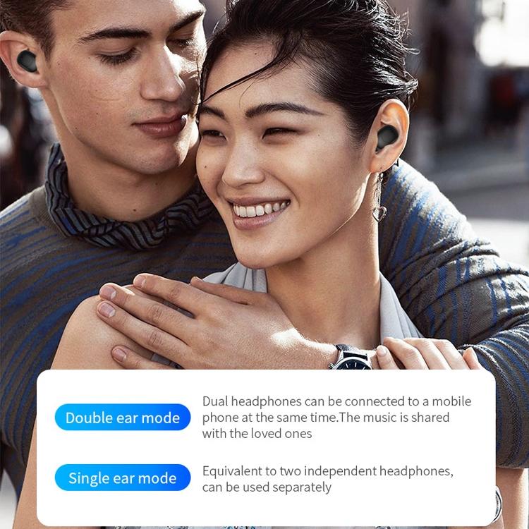 NNEIDS Wireless Sports Bluetooth Earphones - Binaural Stereo Black