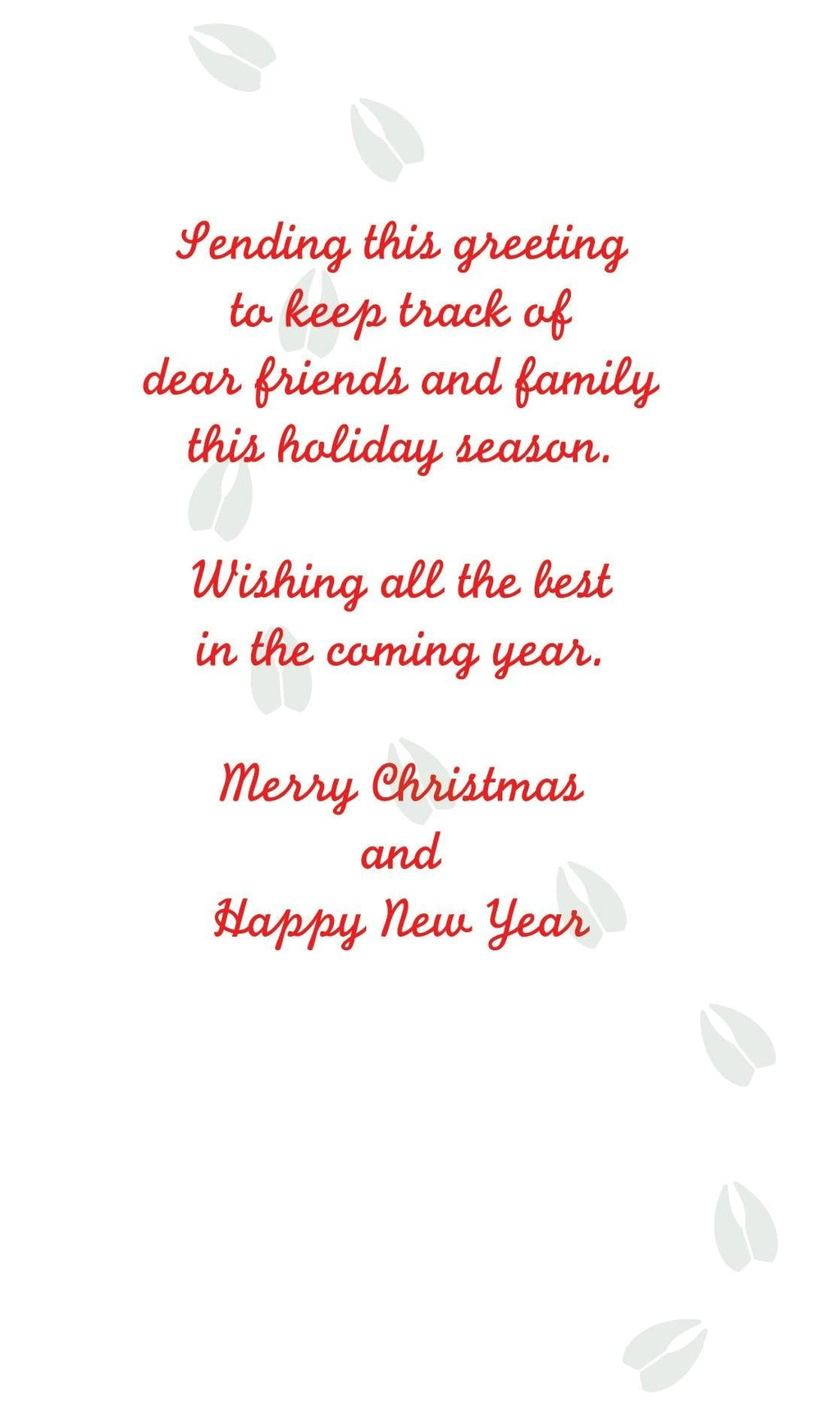 Candy Cane Christmas Cards
