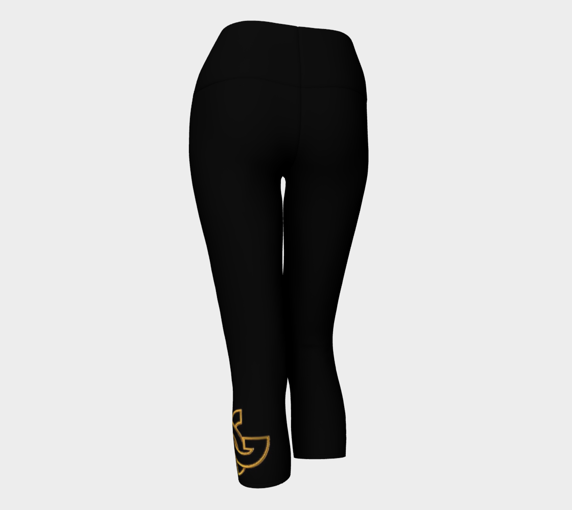 Yoga Capri Pants with JAG Logo