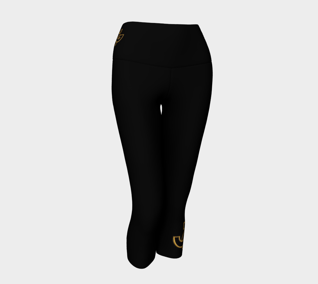Yoga Capri Pants with JAG Logo