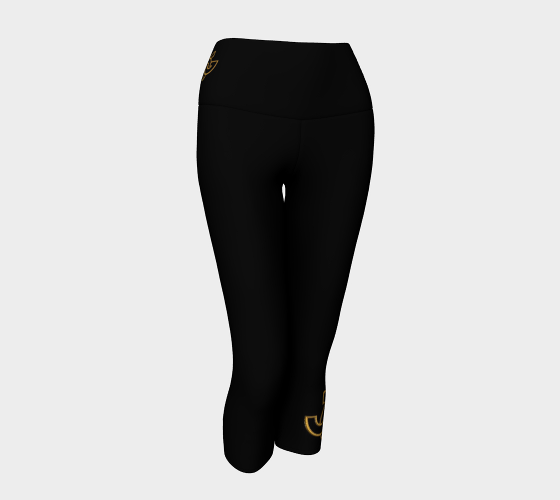 Yoga Capri Pants with JAG Logo