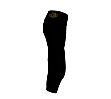 Yoga Capri Pants with JAG Logo