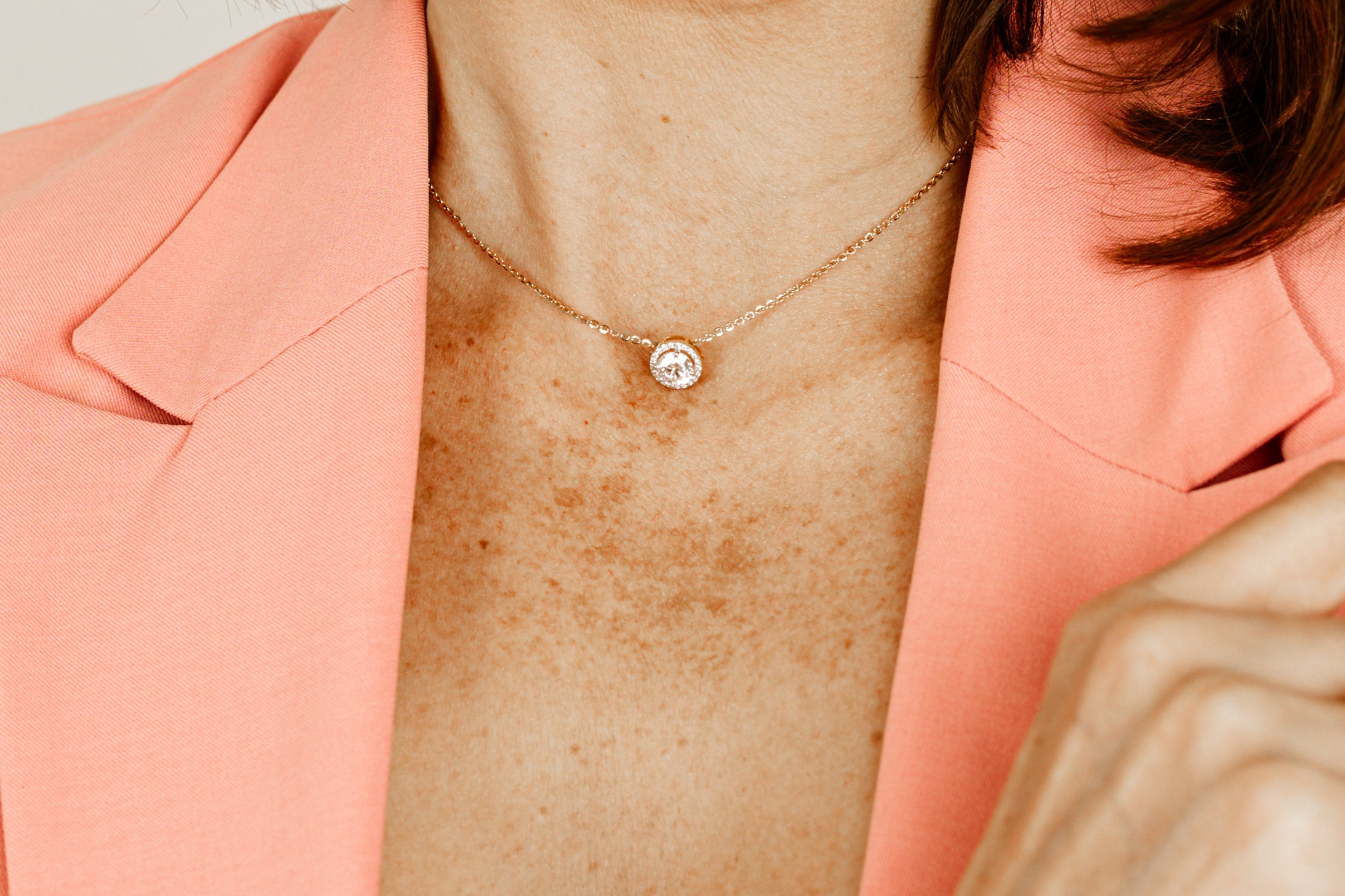 Christine Halo Necklace