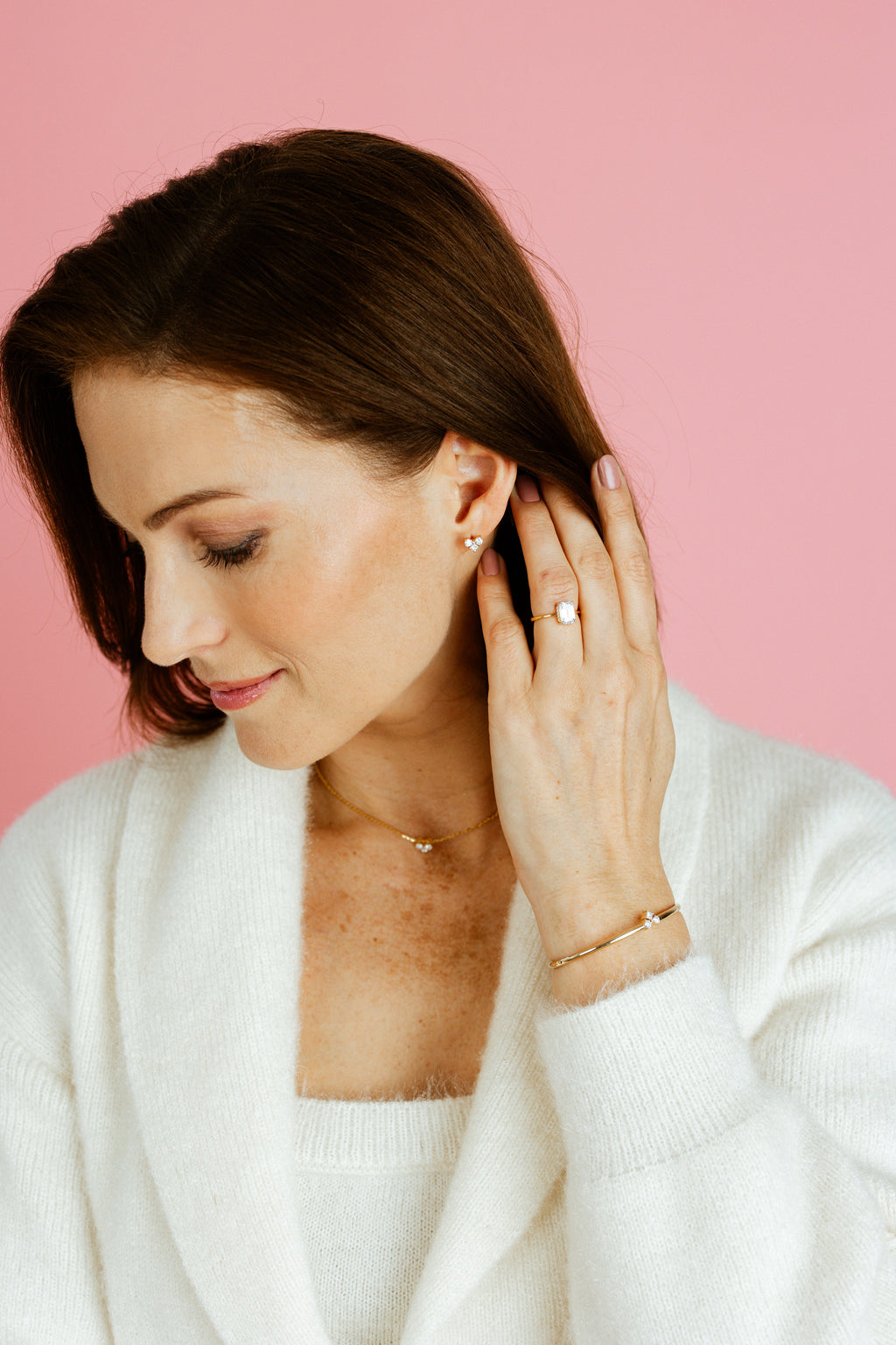 Caroline Heart Earrings