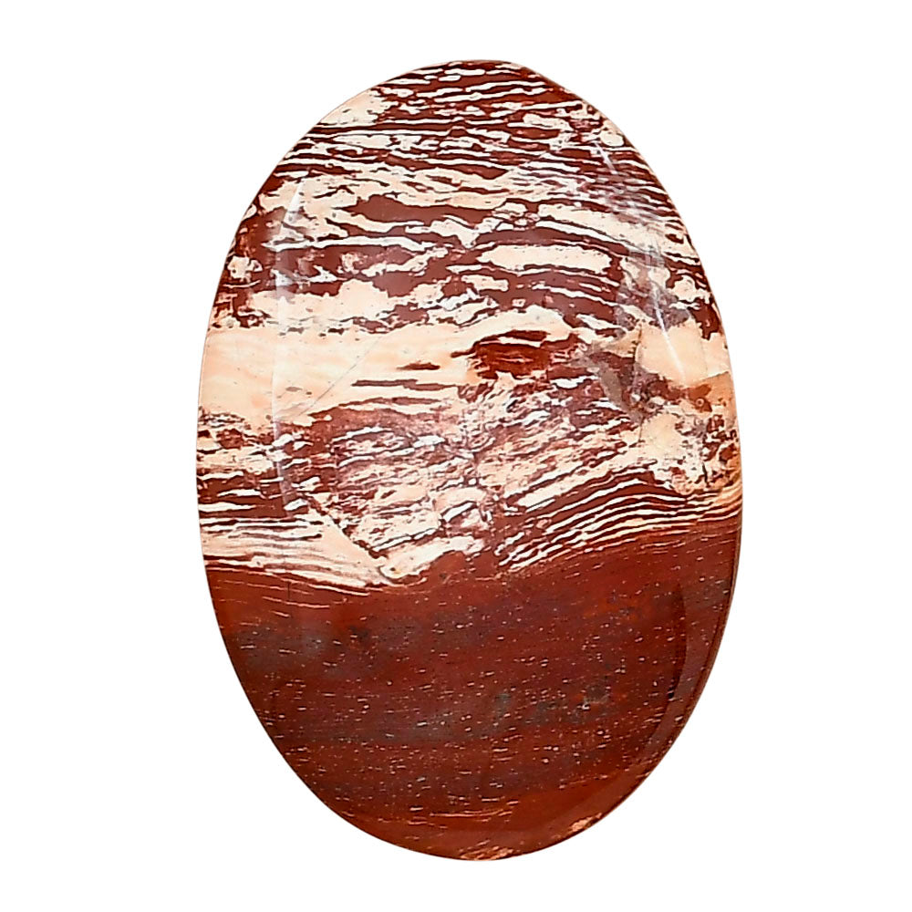 Snake Skin Jasper 31.5x21.4x4.5 mm Oval Gemstone LS01560-11
