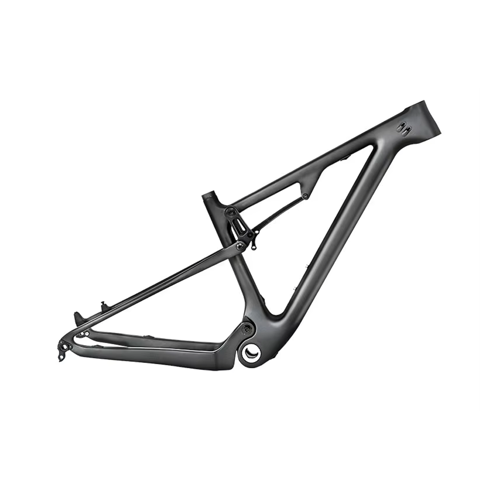 TWITTER OVERLORD Full Suspension Carbon MTB Frame – T800, 29"/27.5", AM, without Rear SHOX, No Decals