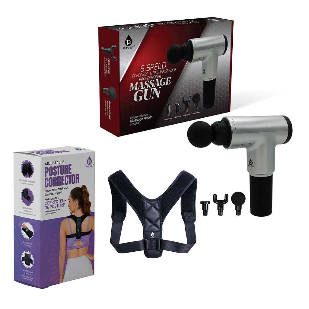 Pursonic Ultimate Pain Relief and Posture Support Bundle-0