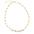 Multicolor Star CZ Stone Charm Necklace (G13/I150/E274)-0