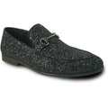 "Bravo" Black Glitter Tuxedo & Prom Shoes