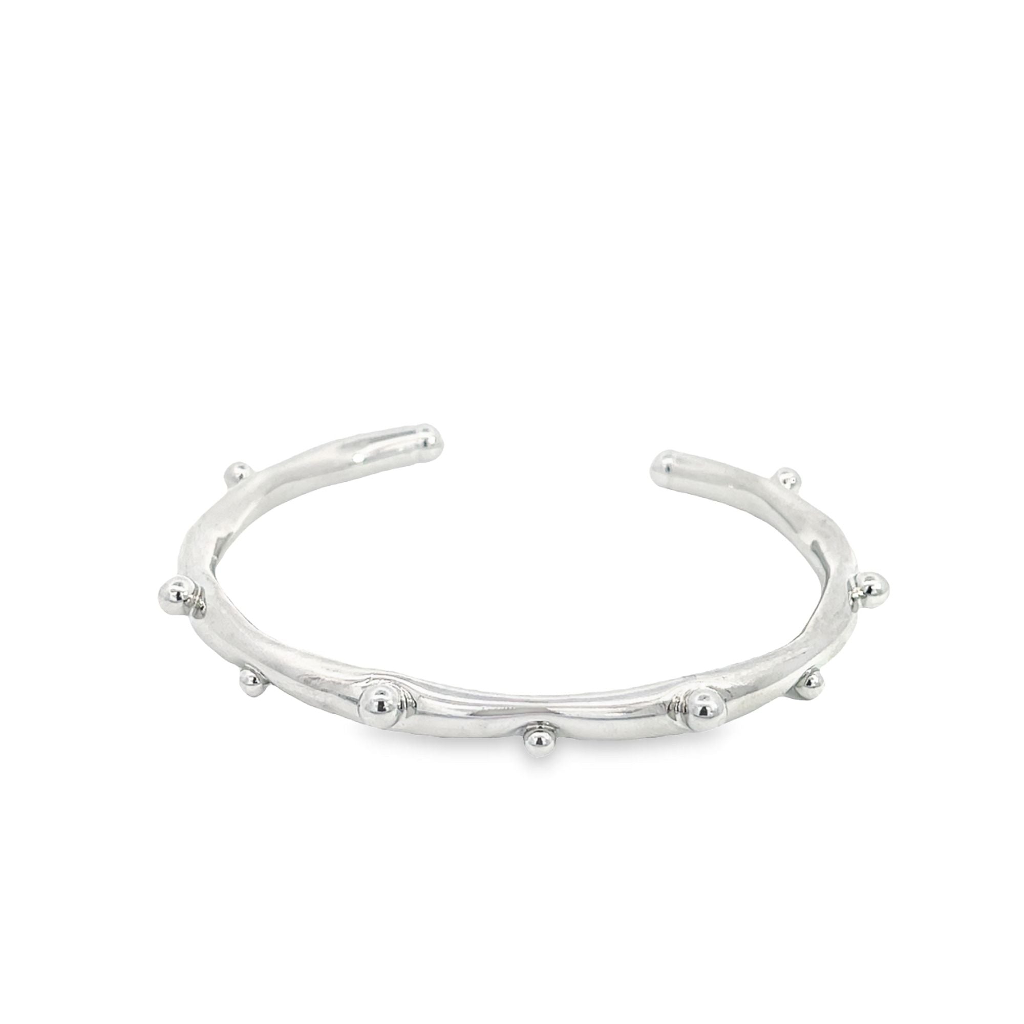 Plain Ball Bead Bangle (H210)(B125)-1