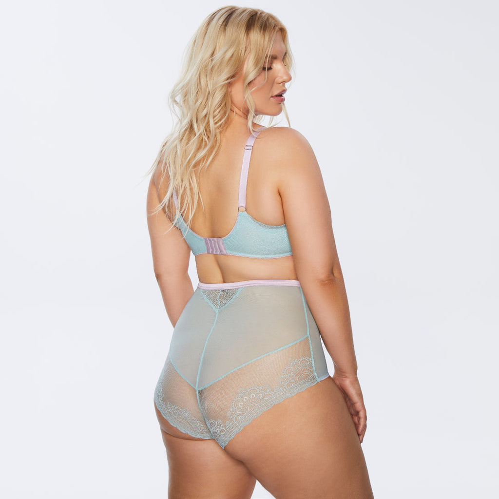 Sheer Mesh Full Busted Bra Kinga Pastellove