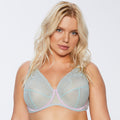 Sheer Mesh Full Busted Bra Kinga Pastellove