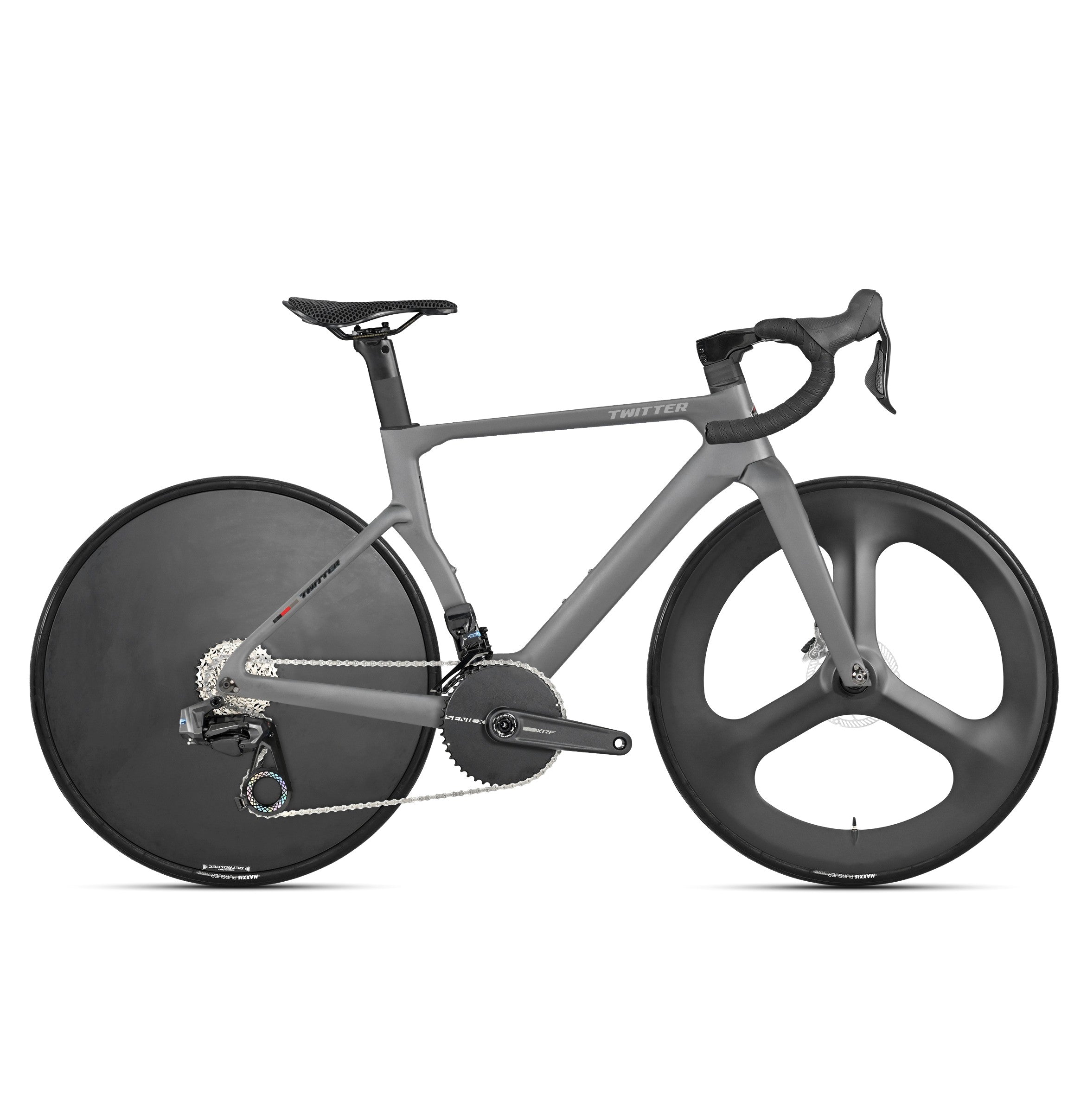 T8 Pro 3 Spoke Full Carbon Fiber Road Bike