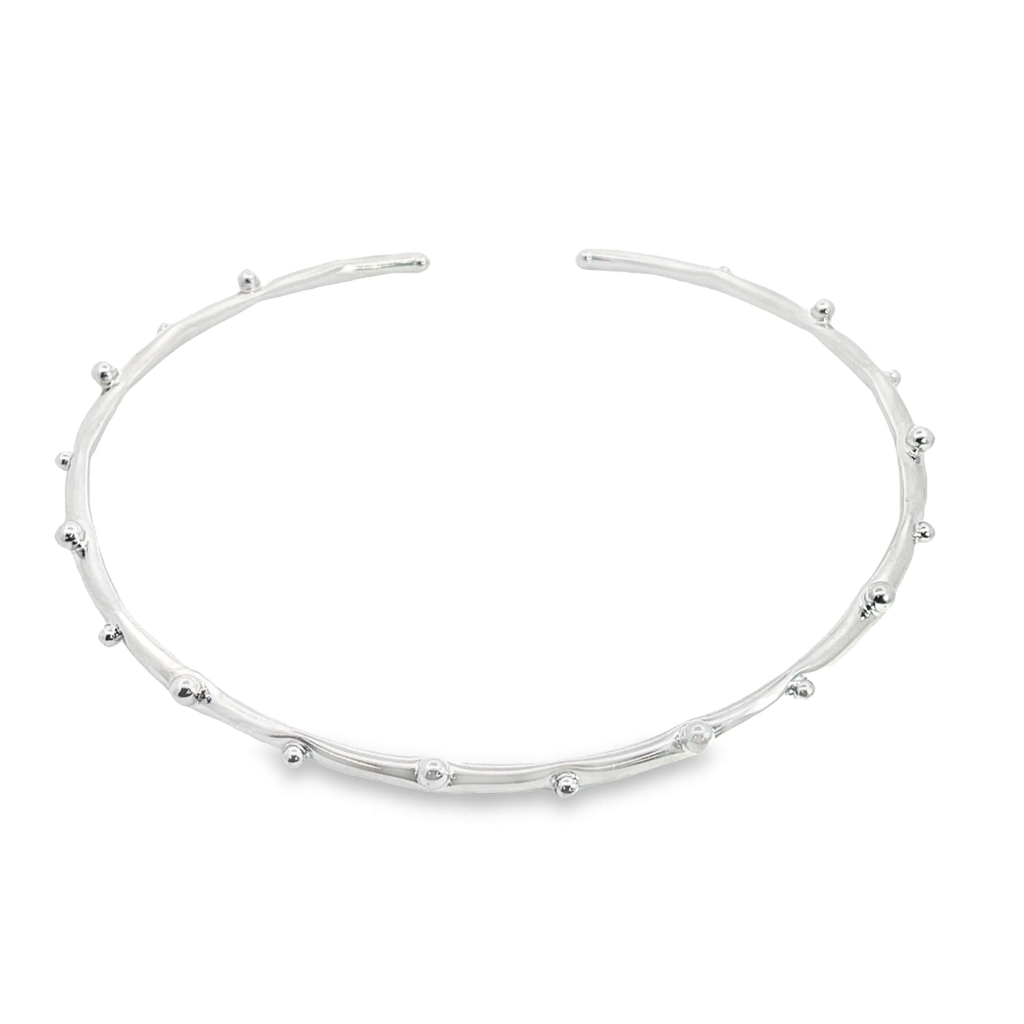 Plain Ball Bead Bangle (H210)(B125)-3