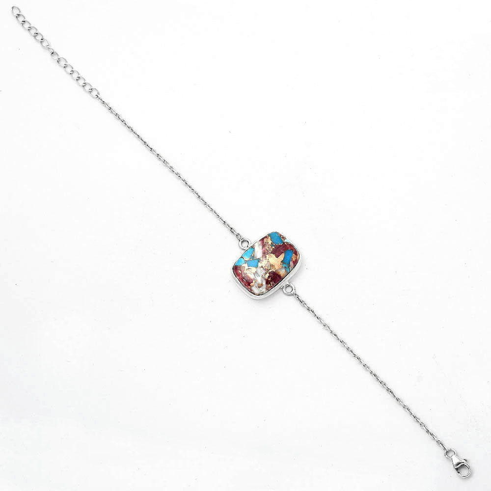 Multi Copper Turquoise - Arizona Bracelet B-1023 SDB3080
