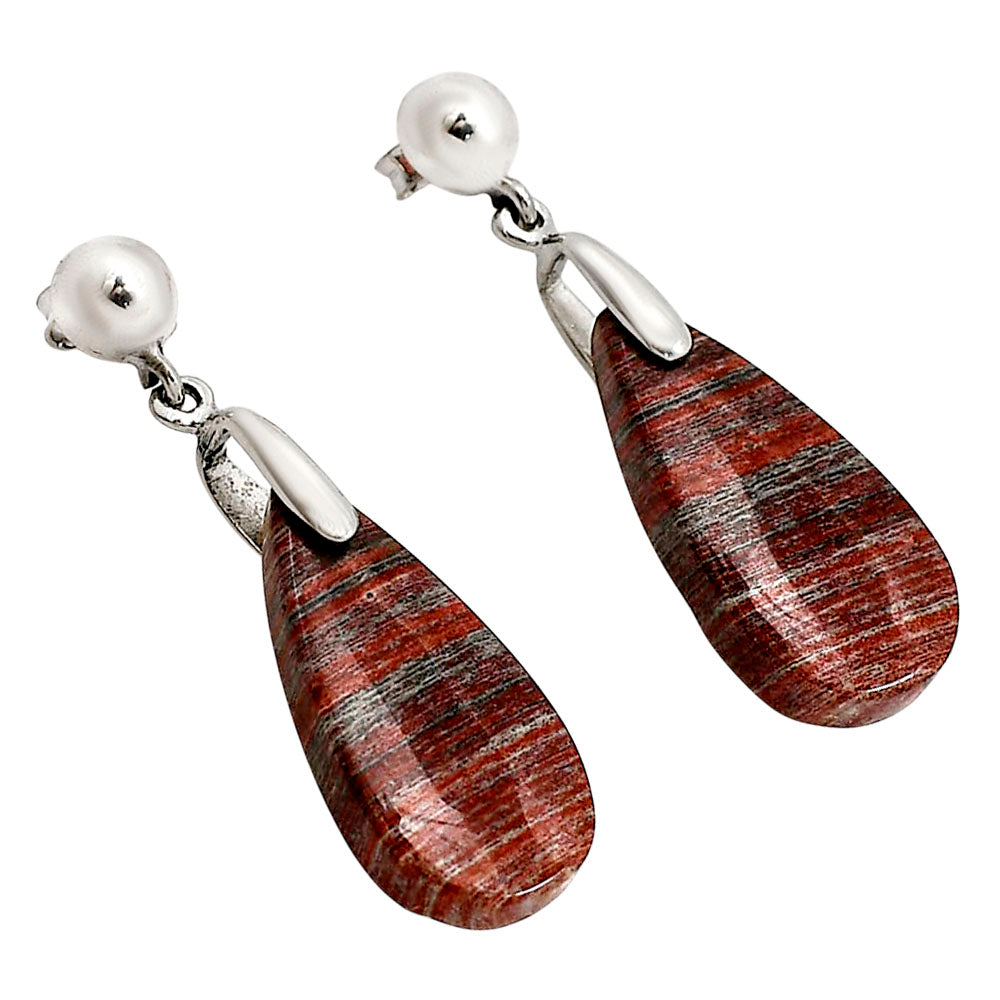 Snake Skin Jasper Earrings E-1199 SDE90714