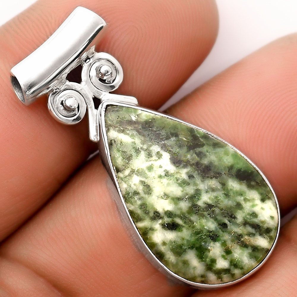 Natural Dioptase Pendant P-1597 SDP106396-0