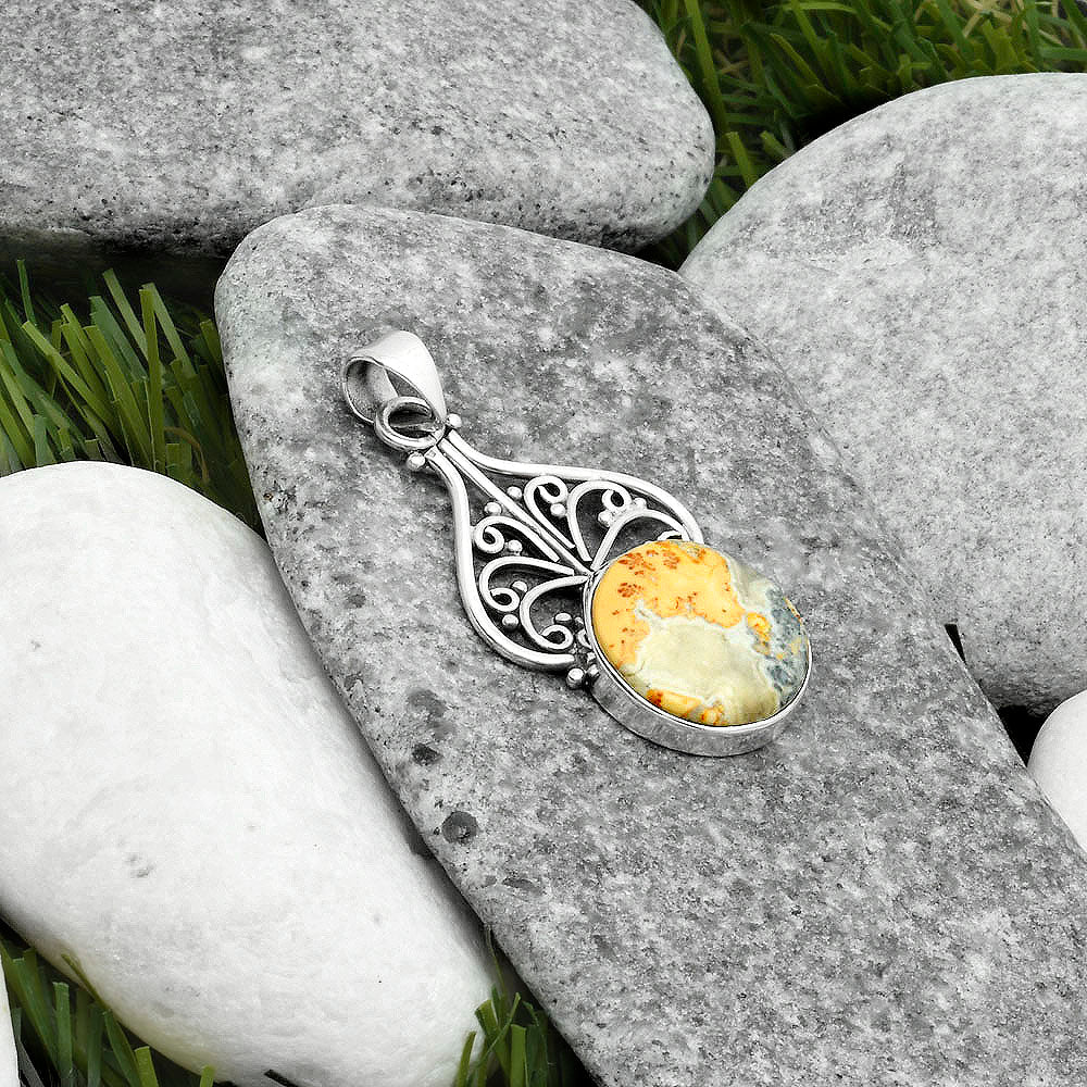 Artisan - Maligano Jasper - Indonesia Pendant P-1541 SDP115929-1