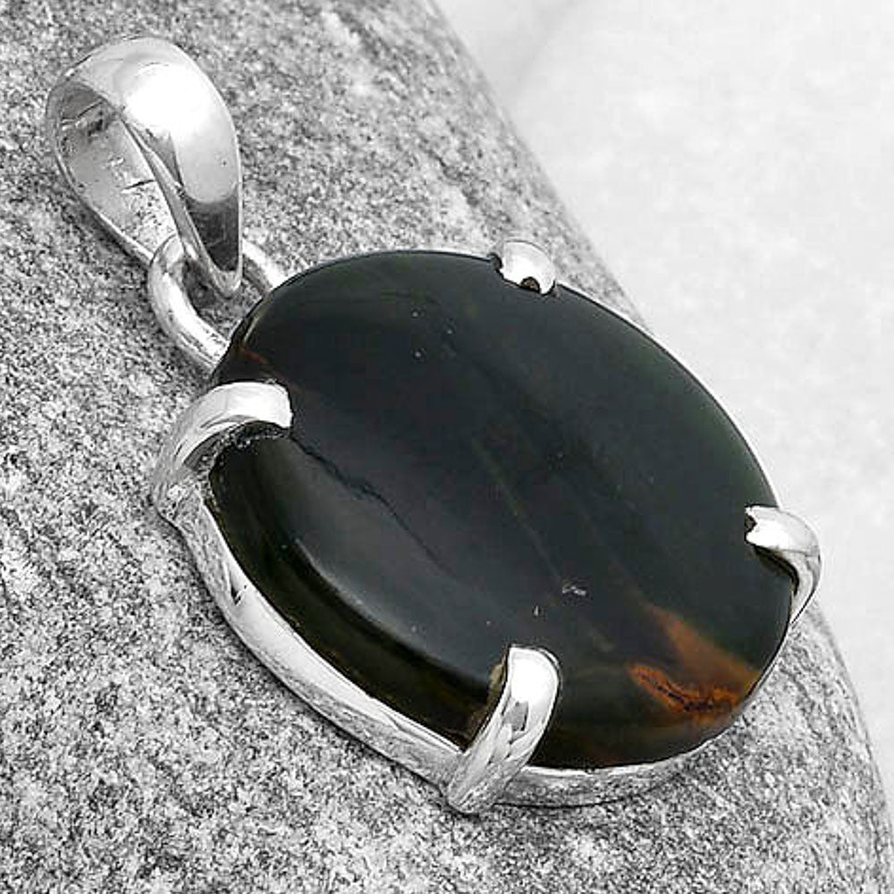 Natural Chrome Chalcedony Pendant P-1013 SDP126896