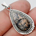 Natural Russian Honey Dendrite Opal Pendant P-1511 SDP129051