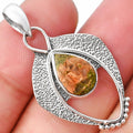 Natural Unakite Pendant P-1402 SDP143420