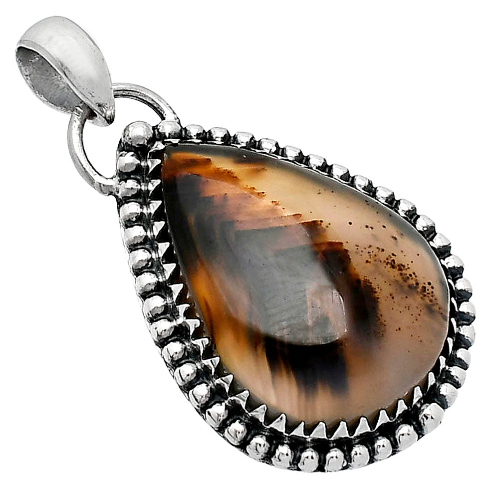 Natural Montana Agate - USA Pendant P-1312 SDP152477