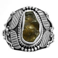 Southwest Style Rare Kornerupine Rough Ring size-7 R-1507 SDR175486