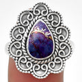 Copper Purple Turquoise - Arizona Ring size-9.5 R-1337 SDR203377-0