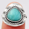 Natural Paraiba Amazonite Ring size-7 R-1212 SDR245511-0