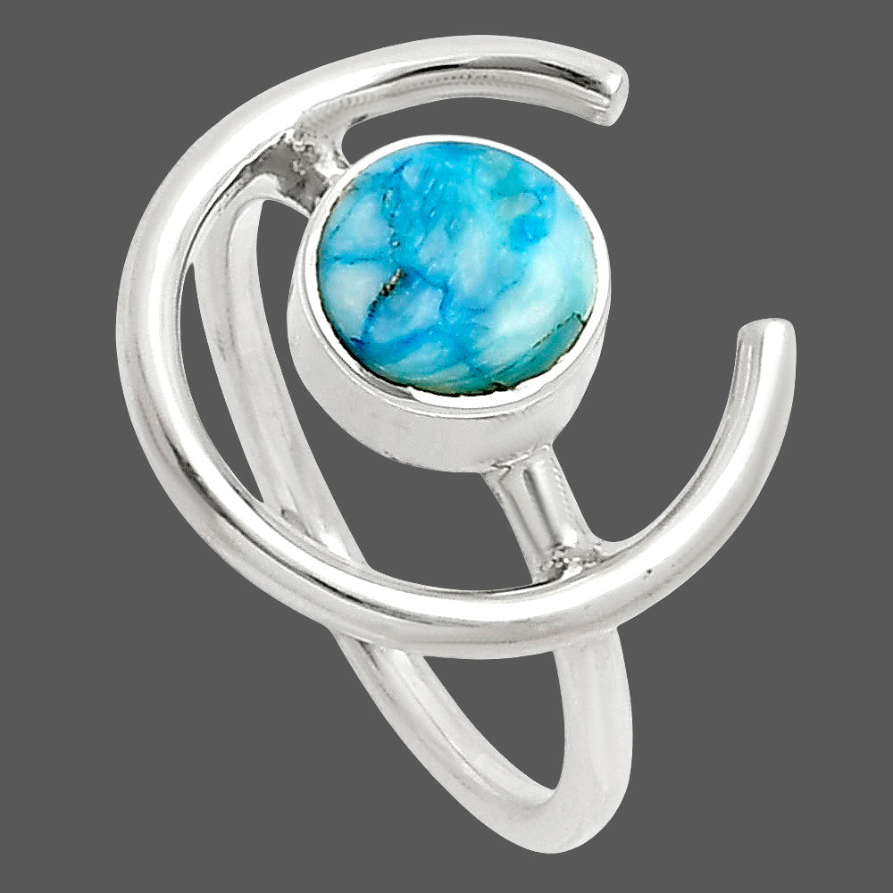 Spiny Oyster Turquoise - Arizona Ring size-6 R-1036 SDR249240-2