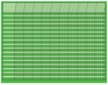 SHAPES ETC. Horizontal Chart - Green