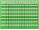 SHAPES ETC. Horizontal Chart - Green