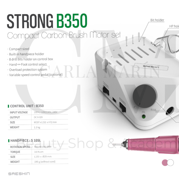 BRILLIAN  B350/ H350(PINK) 35K SET(3/32″)  - SAESHIN-2
