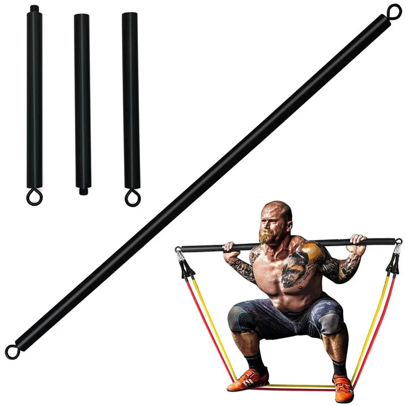 NNEOBA Resistance Band Bar – Portable Detachable Pilates Bar